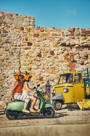 holiday in southern italy on motorcycle