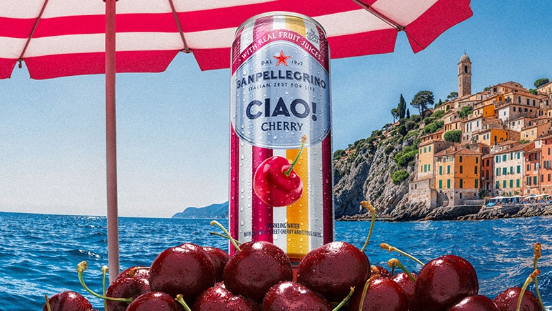 Sanpellegrino Ciao! Cherry Flavored Sparkling Water
