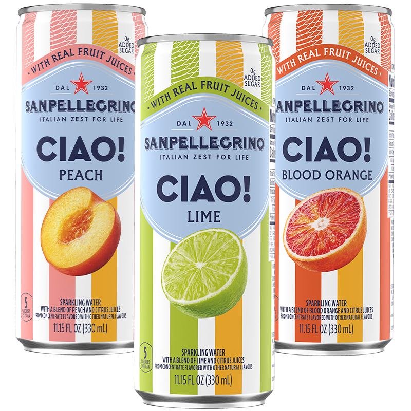 Sanpellegrino Ciao! Flavored Sparkling Water